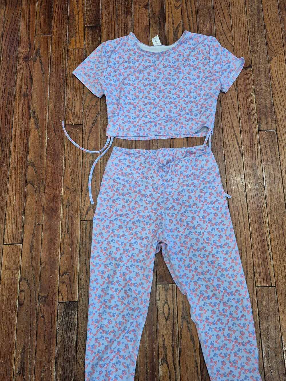 Floral 2 Piece Active Wear Set.